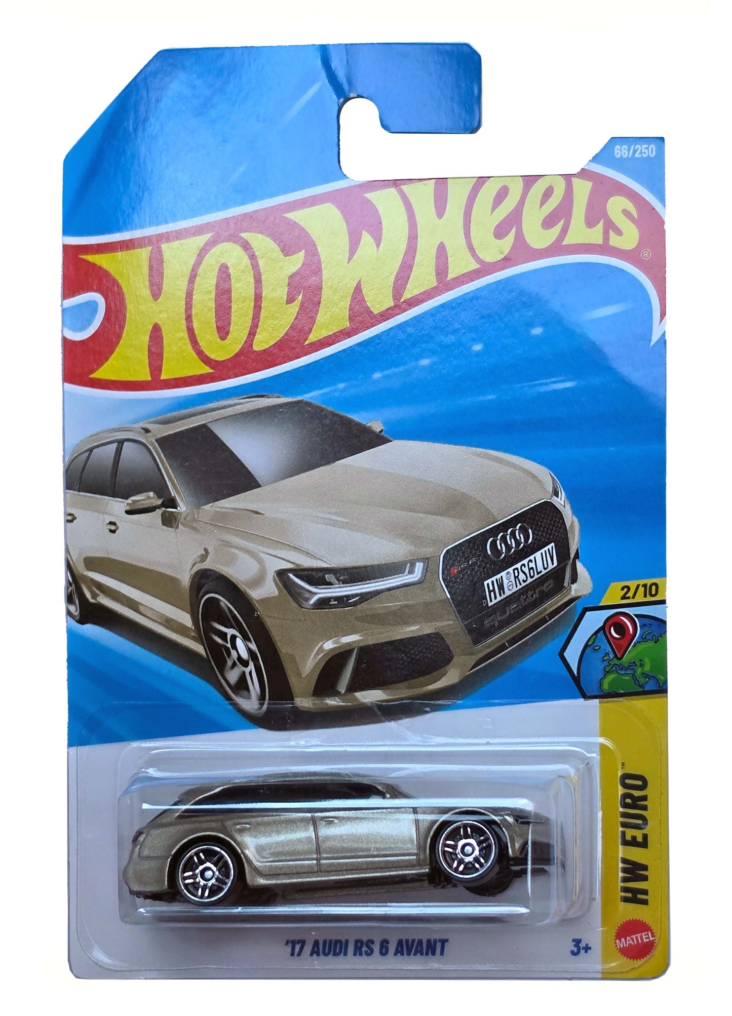 Hotwheels ´17 AUDI RS 6 AVANT DORADO