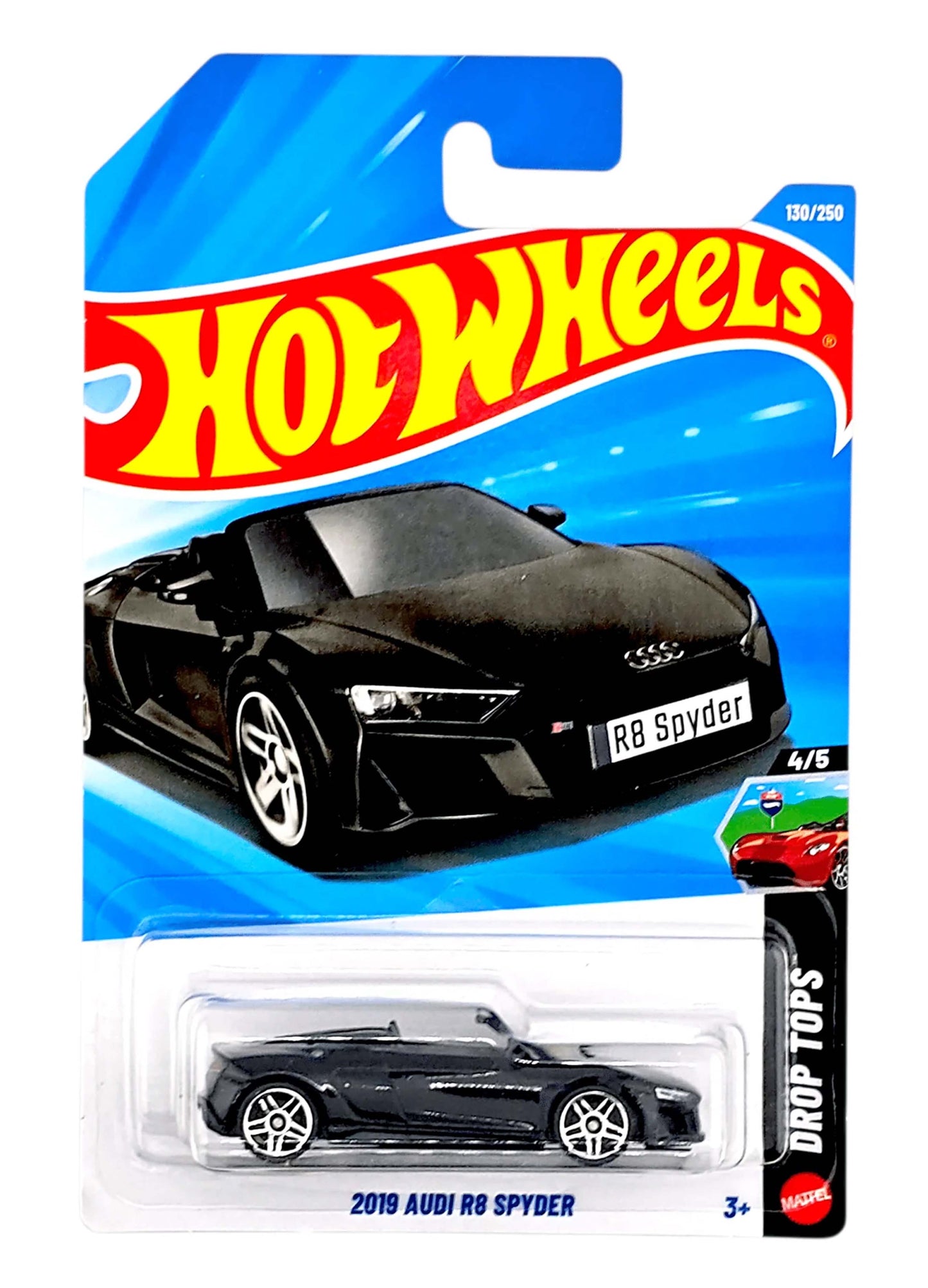 Hotwheels 2019 AUDI R8 SPYDER
