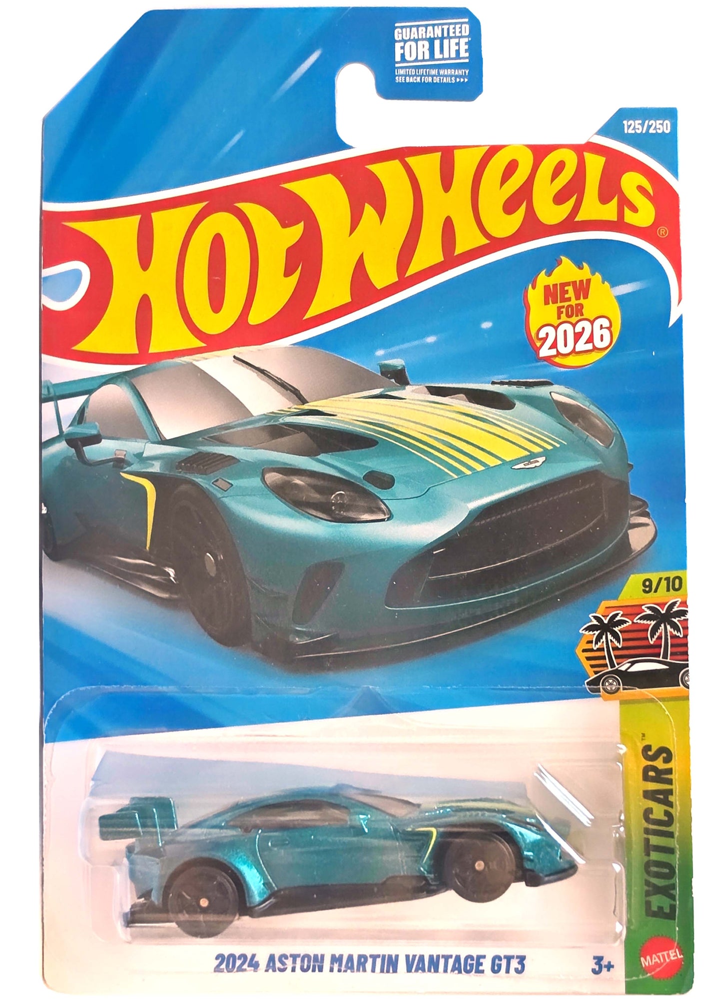 Hotwheels 2024 ASTON MARTIN VANTAGE GT3