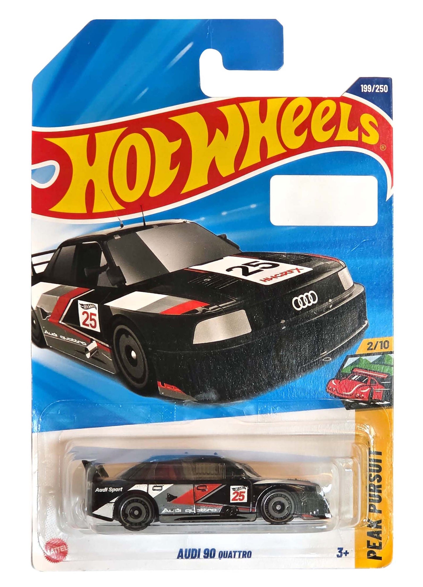 Hotwheels AUDI 90 QUATTRO NEGRO