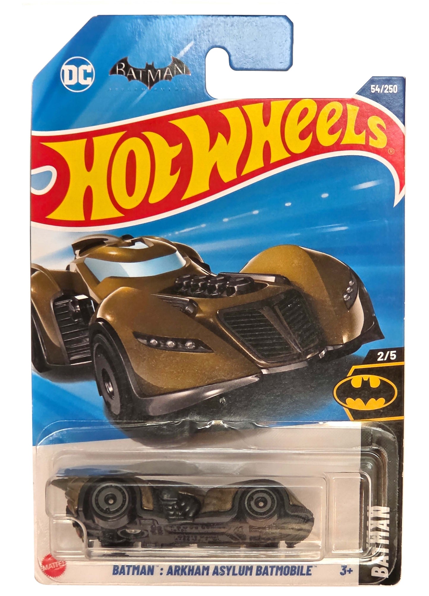 Hotwheels BATMAN ARKHAM ASYLUM BATMOBILE