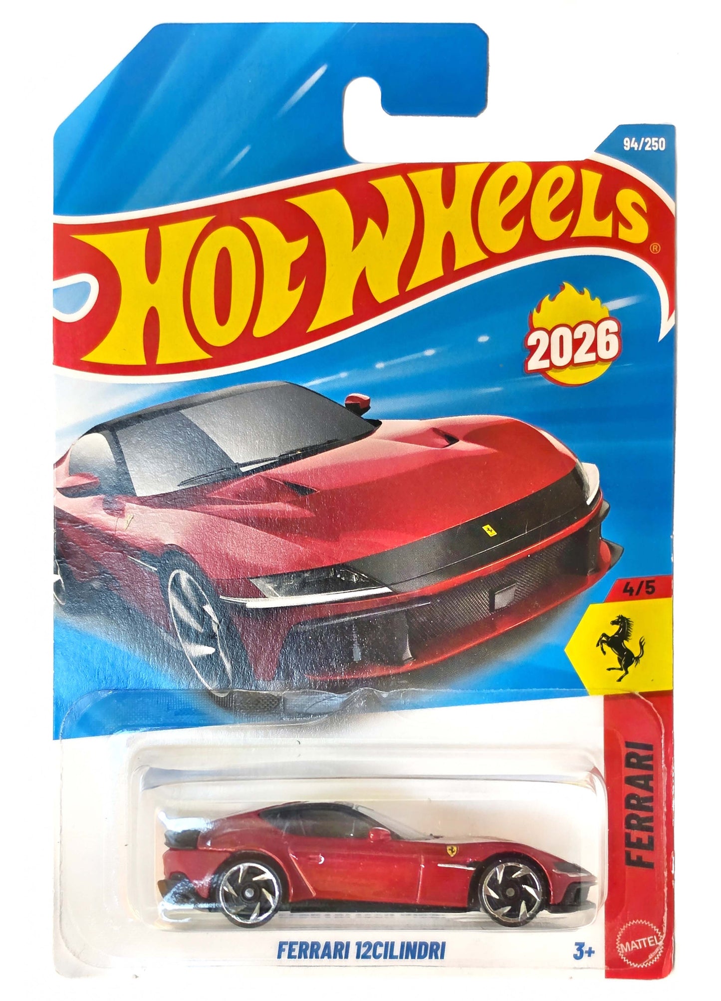 Hotwheels FERRARI 12CILINDRI