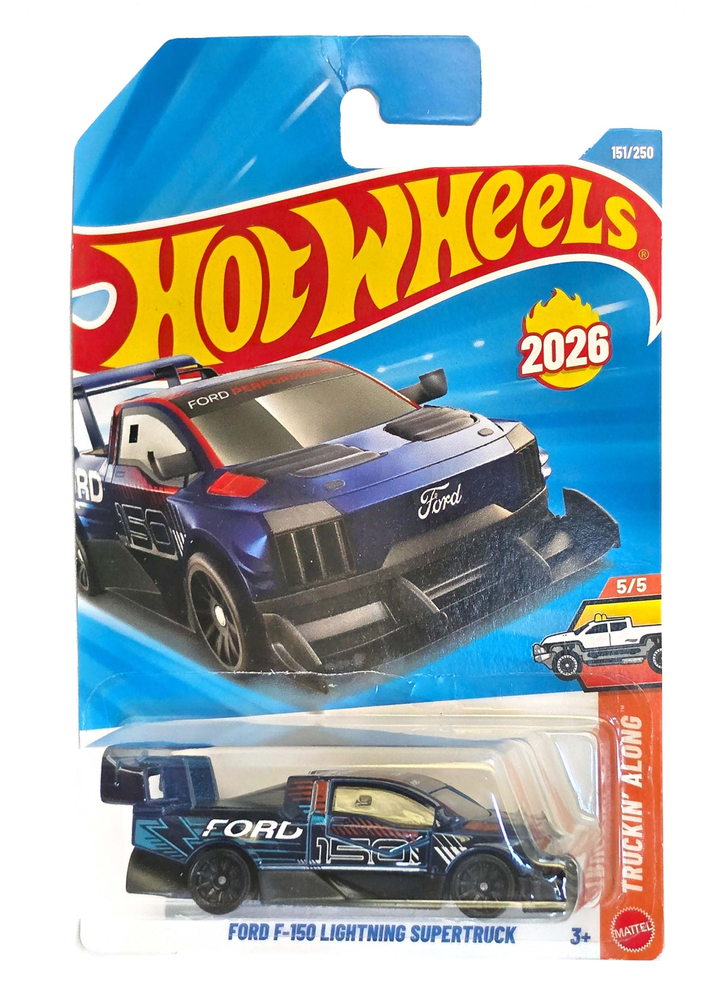 Hotwheels FORD F-150 LIGHTNING SUPERTRUCK