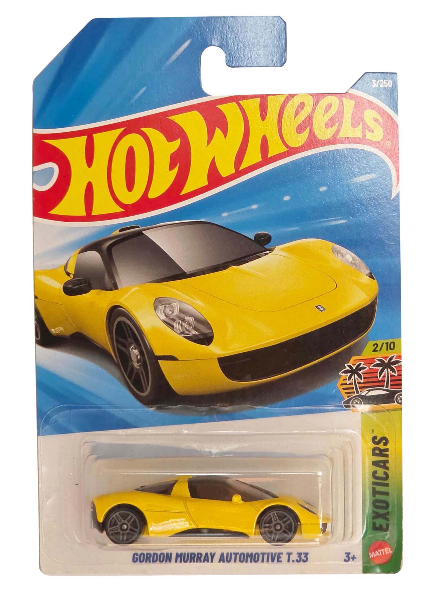 Hotwheels GORDON MURRAY AUTOMOTIVE T.33 AMARILLO