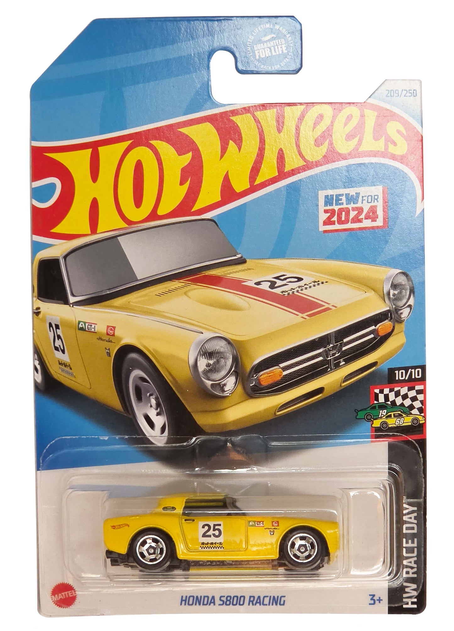 Hotwheels HONDA S800 RACING
