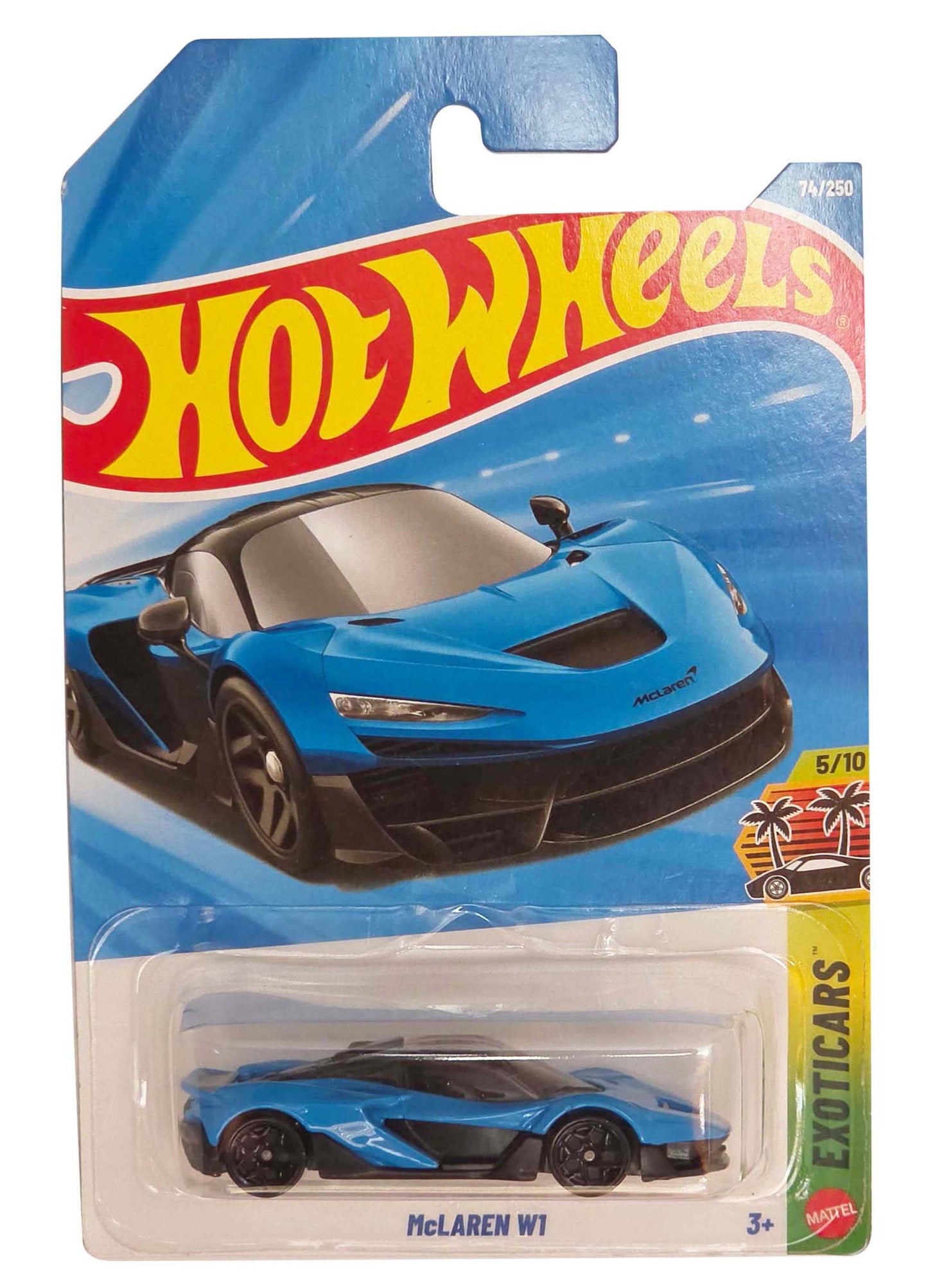 Hotwheels McLAREN W1 AZUL