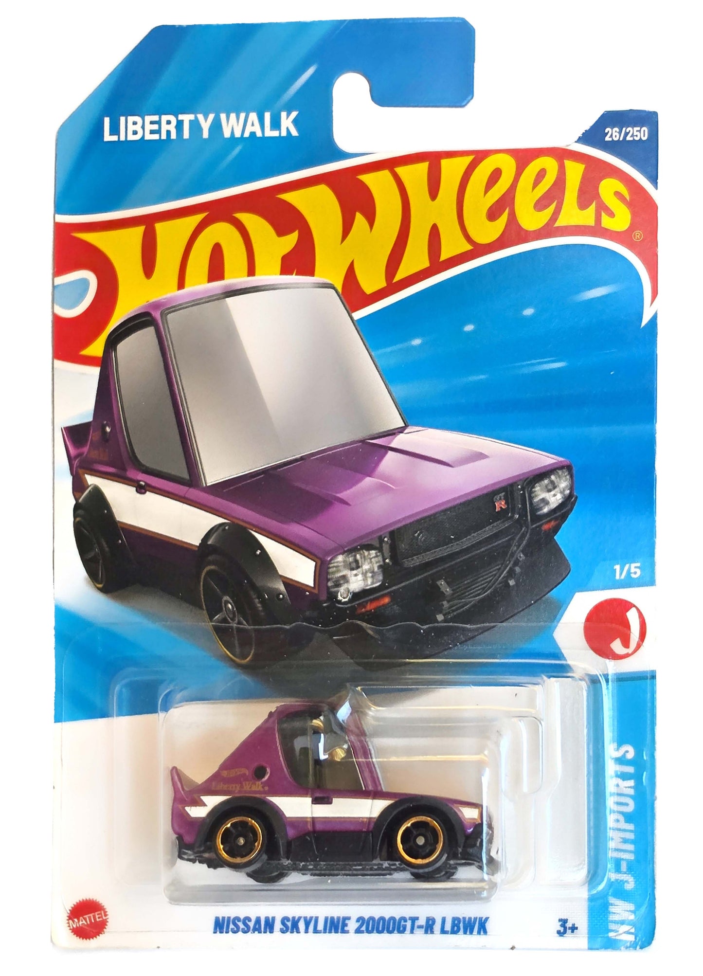 Hotwheels NISSAN SKYLINE 2000GT-R LBWK