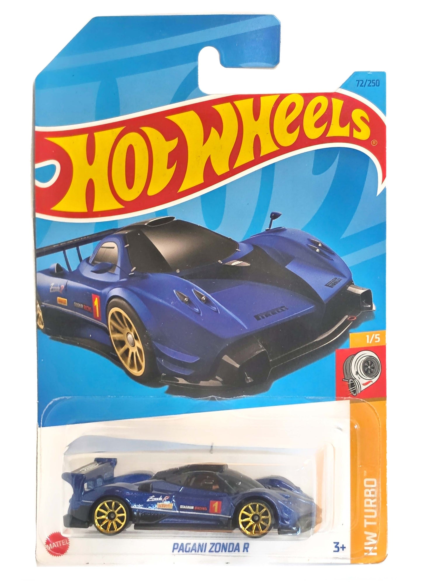 Hotwheels PAGANI ZONDA R AZUL