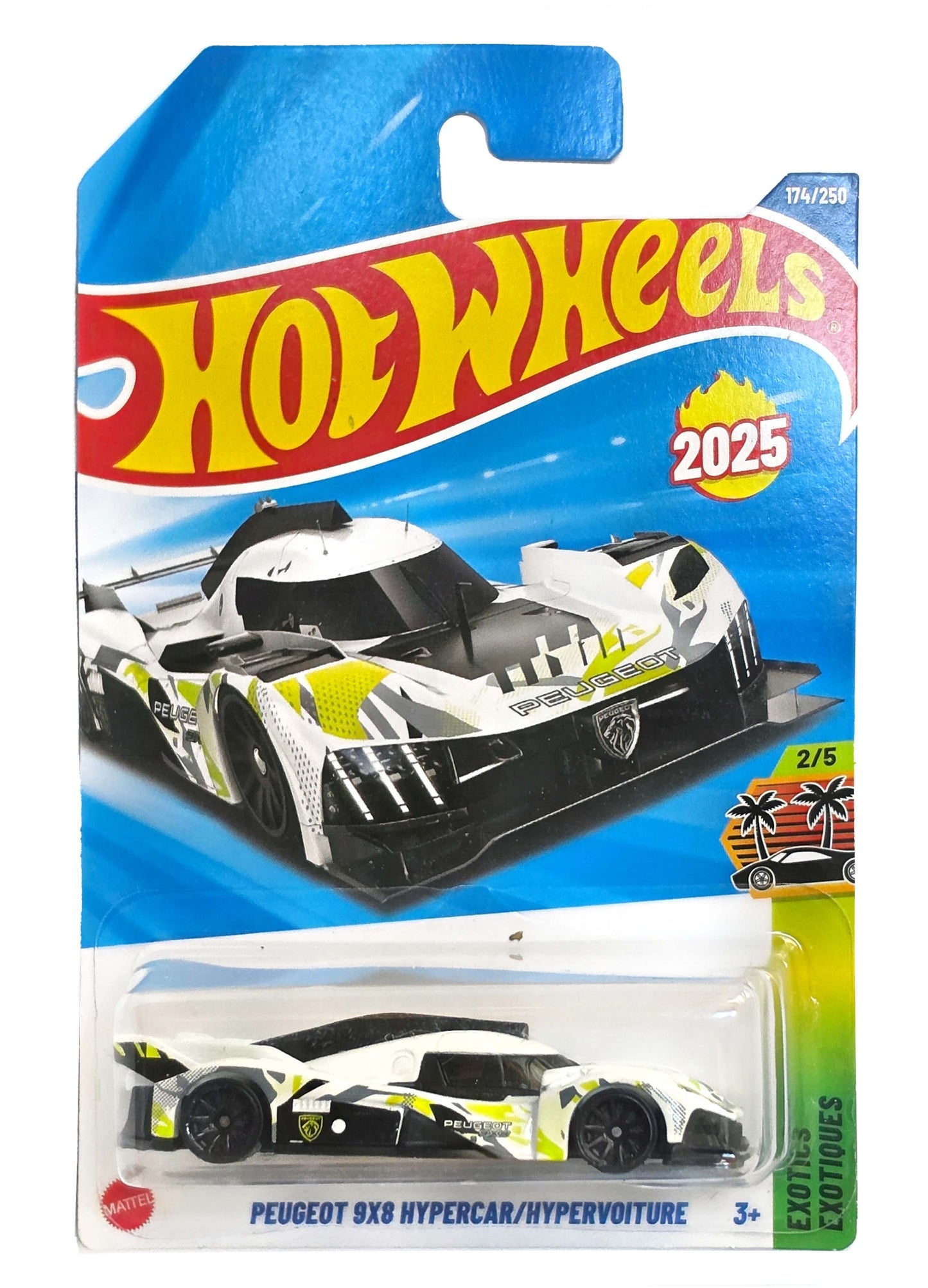 Hotwheels PEUGEOT 9X8 HYPERCAR