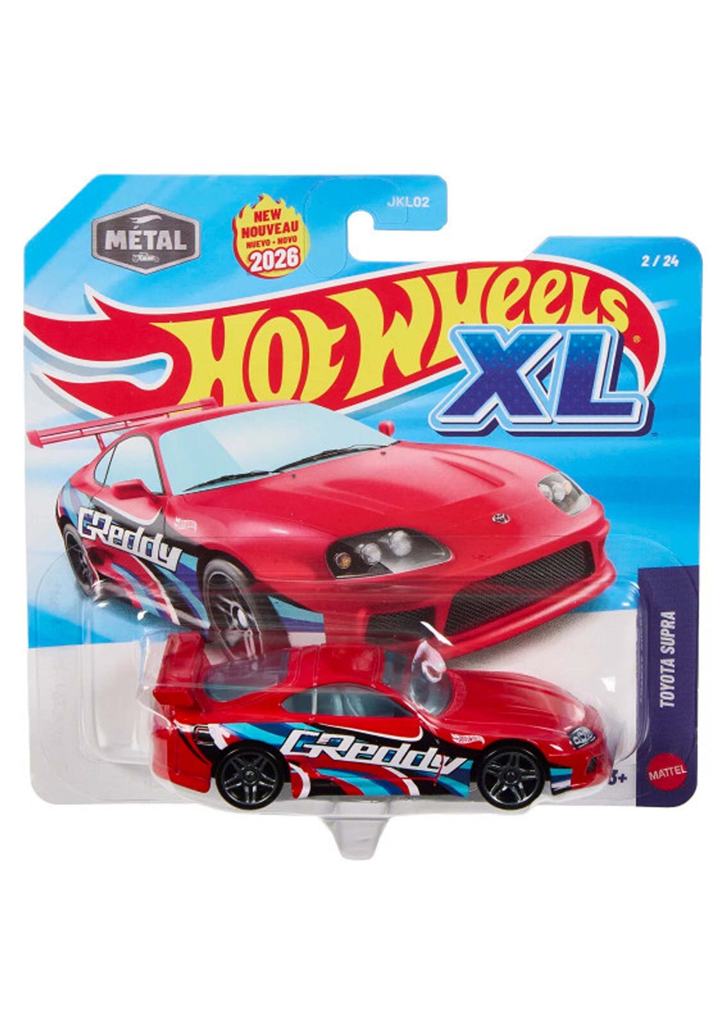 Hotwheels 1994 TOYOTA SUPRA MK4 HOTWHEELS XL DESTAPADO