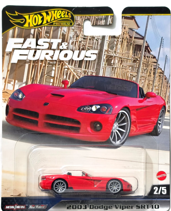 Hotwheels 2003 dodge viper srt10