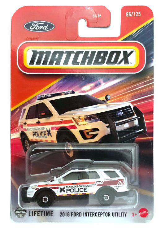 Matchbox 2016 Ford Interceptor Utility
