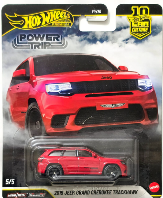 Hotwheels 2019 jeep grand cherokee trackhwak