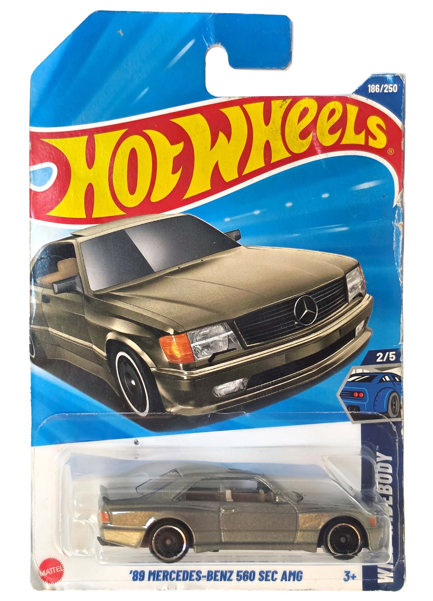 89 MERCEDES-BENZ 560 SEC AMG DORADO