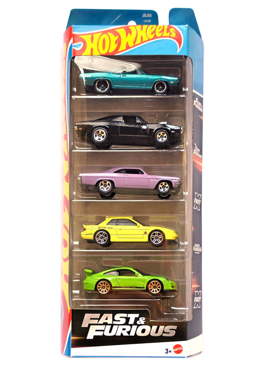 FAST & FURIOUS PAQUETE X5