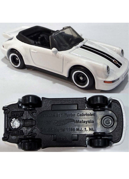 PORSCHE 911 TURBO CABRIOLET BLANCO