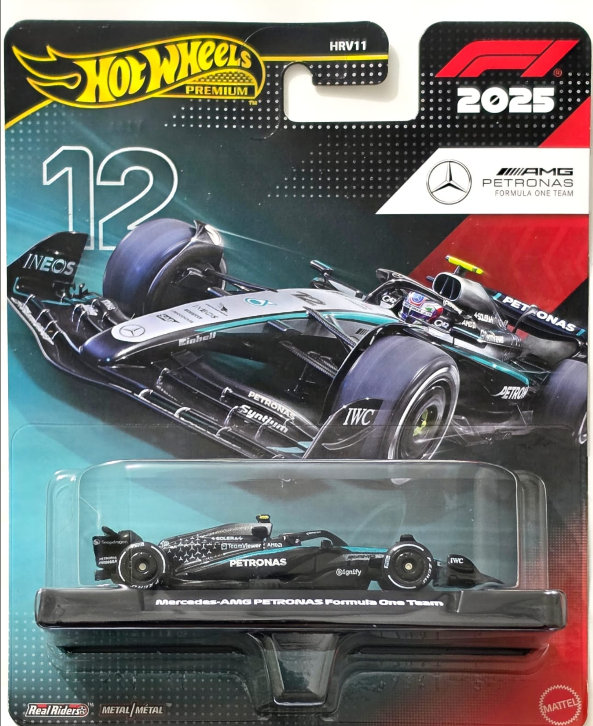 Hotwheels amg petronas formula one team 12