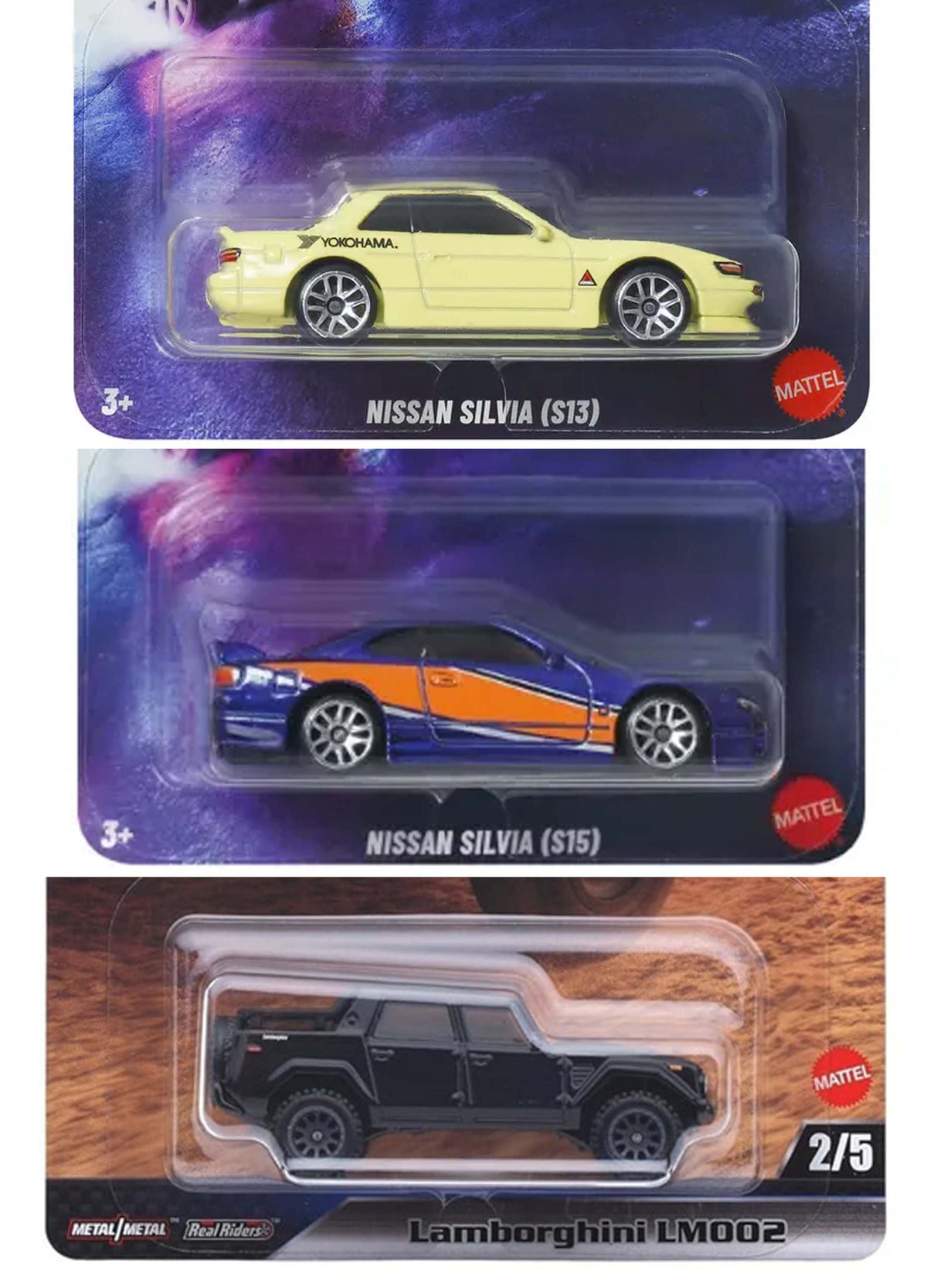 COMBO RÁPIDOS Y FURIOSOS HOTWHEELS (3 unidades)