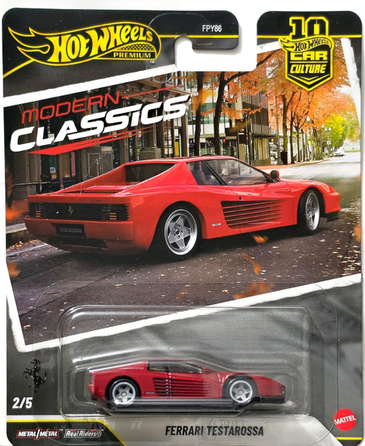 Hotwheels ferrari testarossa