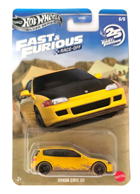 Combo Rápidos y Furiosos Race Off Set Completo Hotwheels (5 unidades)