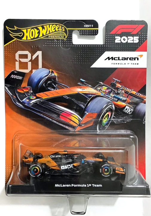 Hotwheels mclaren formula 1 team 81