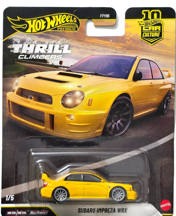 Hotwheels subaru impreza wrx