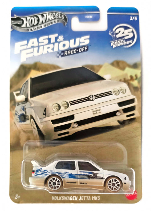 Combo Rápidos y Furiosos Race Off Set Completo Hotwheels (5 unidades)